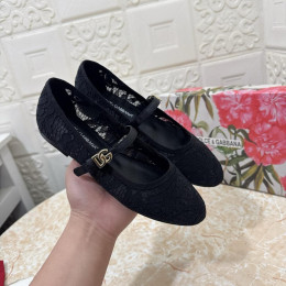 Балетки Dolce & Gabbana черного цвета