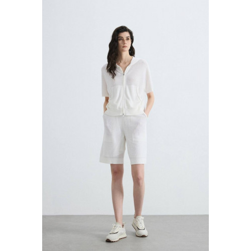 Костюм Brunello Cucinelli белого цвета