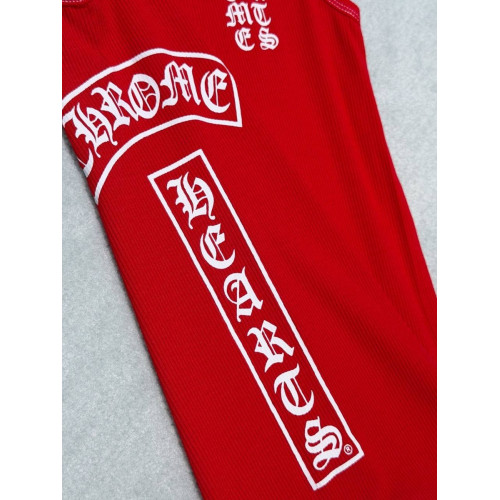Топ Chrome Hearts красного цвета