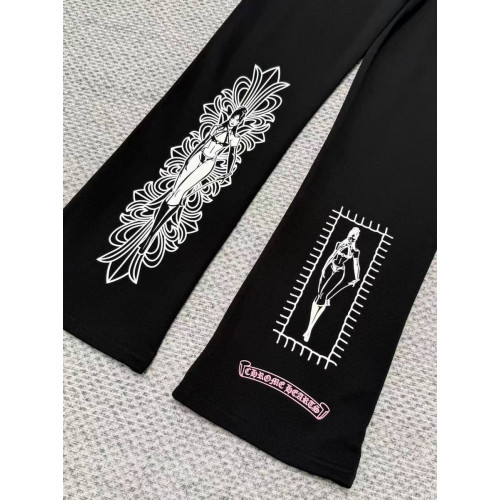 Брюки Chrome Hearts черного цвета