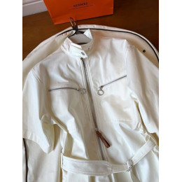 Платье Hermes белого цвета