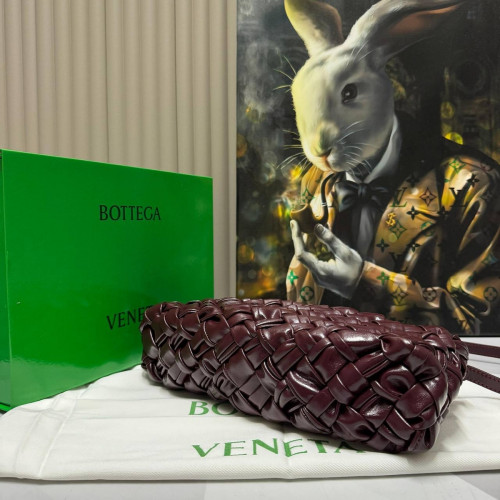 Сумка Bottega Veneta бордового цвета