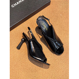 Босоножки Chanel черного цвета