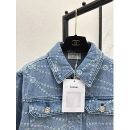 Куртка Chanel голубого цвета