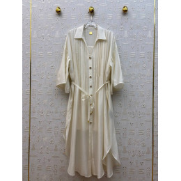 Платье Schiaparelli бежевого цвета