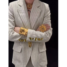 Пиджак Schiaparelli бежевого цвета