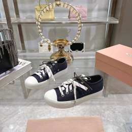 Кеды Miu Miu черного цвета