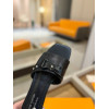 Шлепанцы Louis Vuitton черного цвета