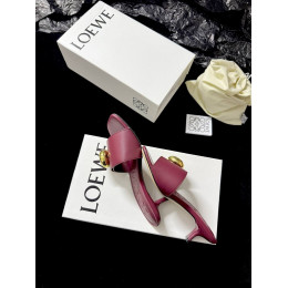 Сабо Loewe бордового цвета