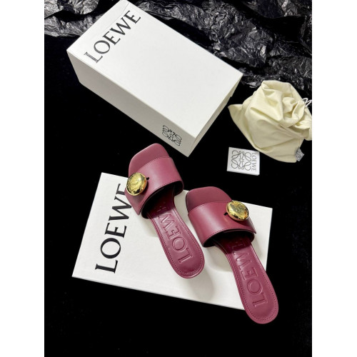 Сабо Loewe бордового цвета