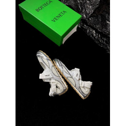 Балетки Bottega Veneta белого цвета