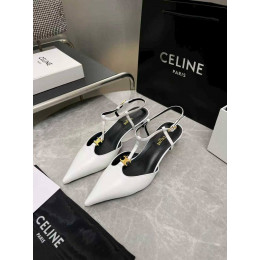 Туфли Celine белого цвета