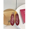 Балетки Gucci бордового цвета