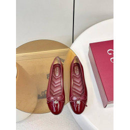 Балетки Gucci бордового цвета