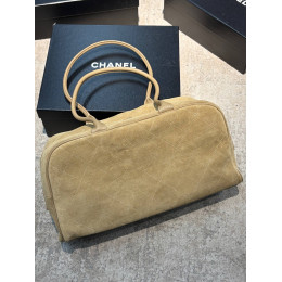 Сумка Chanel бежевого цвета