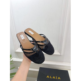 Мюли Alaia черного цвета