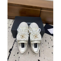 Кеды Chanel белого цвета