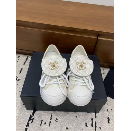 Кеды Chanel белого цвета