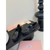 Лоферы Miu Miu черного цвета