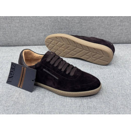 Кроссовки Ermenegildo Zegna коричневого цвета