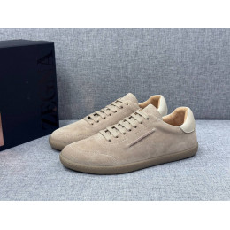 Кроссовки Ermenegildo Zegna бежевого цвета