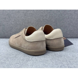 Кроссовки Ermenegildo Zegna бежевого цвета