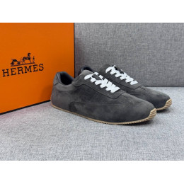Кроссовки Hermes серого цвета