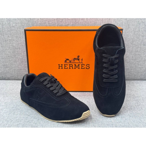 Кроссовки Hermes черного цвета