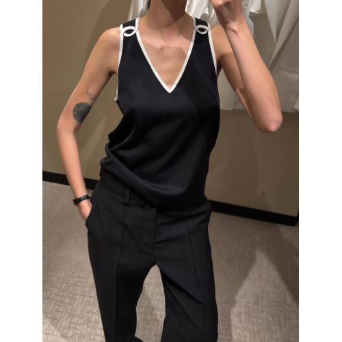 Топ Chanel белого цвета