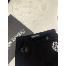 Брюки Chrome Hearts черного цвета