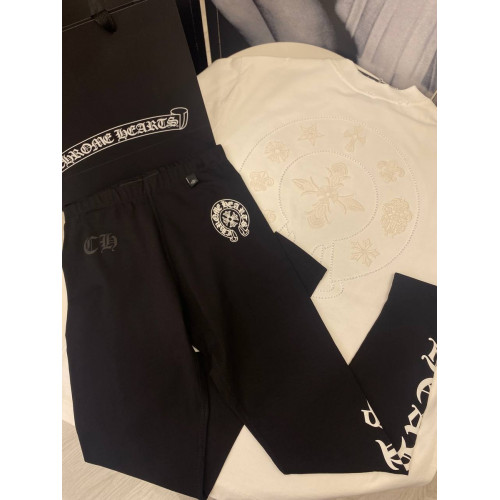 Брюки Chrome Hearts черного цвета