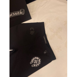 Брюки Chrome Hearts черного цвета