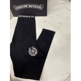 Брюки Chrome Hearts черного цвета