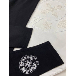 Брюки Chrome Hearts черного цвета