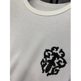 Лонгслив Chrome Hearts белого цвета