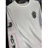 Лонгслив Chrome Hearts белого цвета
