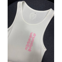 Топ Chrome Hearts белого цвета