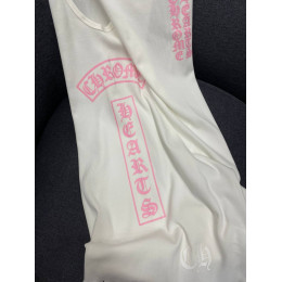 Топ Chrome Hearts белого цвета