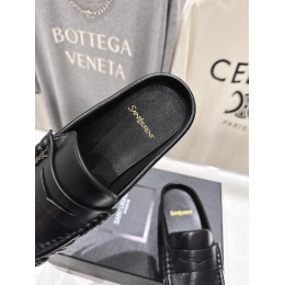 Мюли Yves Saint Laurent черного цвета