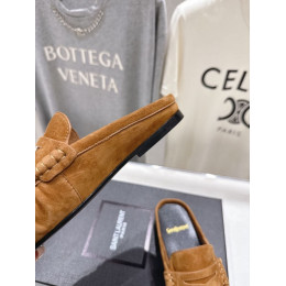 Мюли Yves Saint Laurent оранжевого цвета