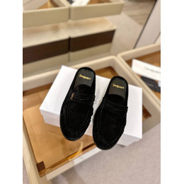 Мюли Yves Saint Laurent черного цвета
