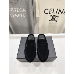 Мюли Yves Saint Laurent черного цвета