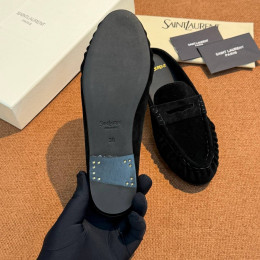Мюли Yves Saint Laurent черного цвета