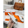 Балетки Hermes белого цвета