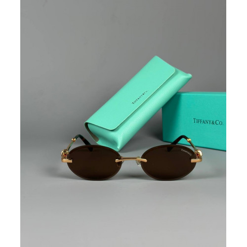 Очки Tiffany & Co. золотистого цвета