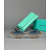 Очки Tiffany & Co. золотистого цвета