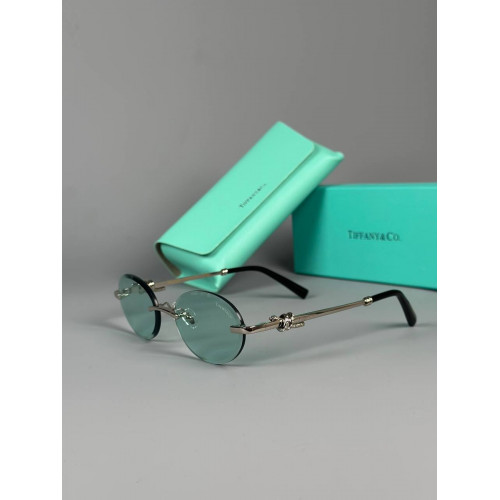 Очки Tiffany & Co. серебристого цвета