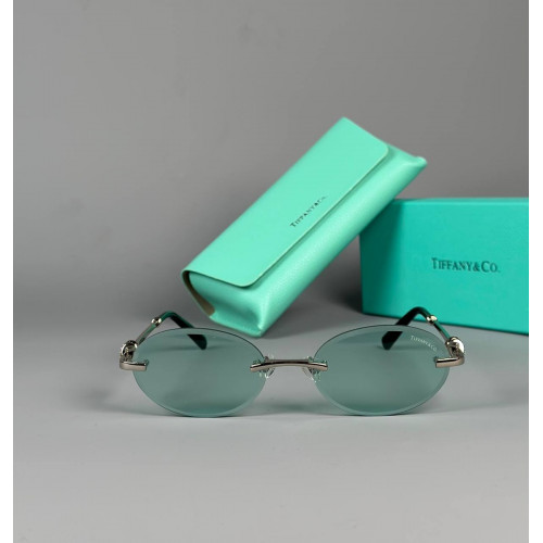 Очки Tiffany & Co. серебристого цвета