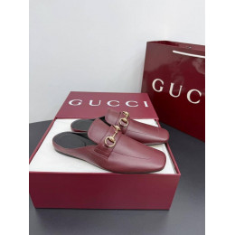 Мюли Gucci бордового цвета