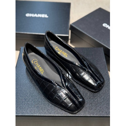 Балетки Chanel черного цвета